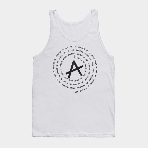 Anarchy Tank Top by tavare